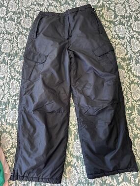 AQ men’s snow ski pants black size XL